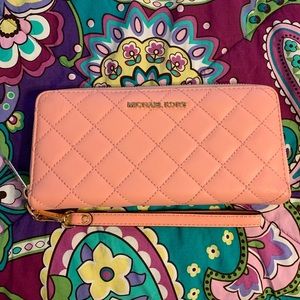 Michael Kors Quilted Zip Wallet